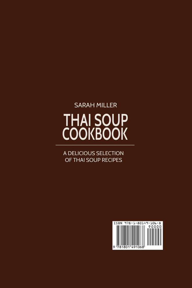 Thai Soup Cookbook