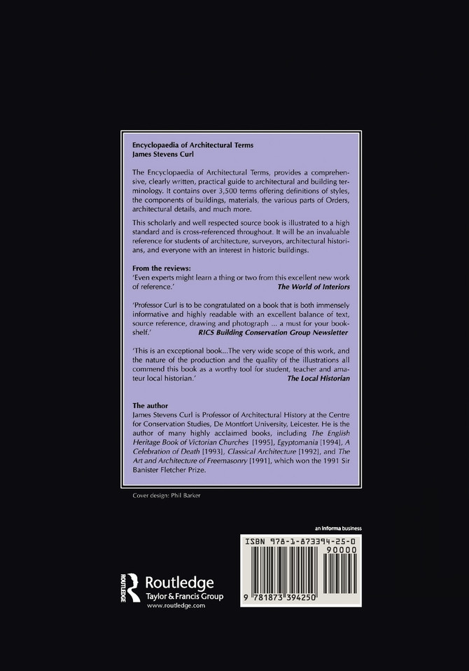 Encyclopaedia of Architectural Terms
