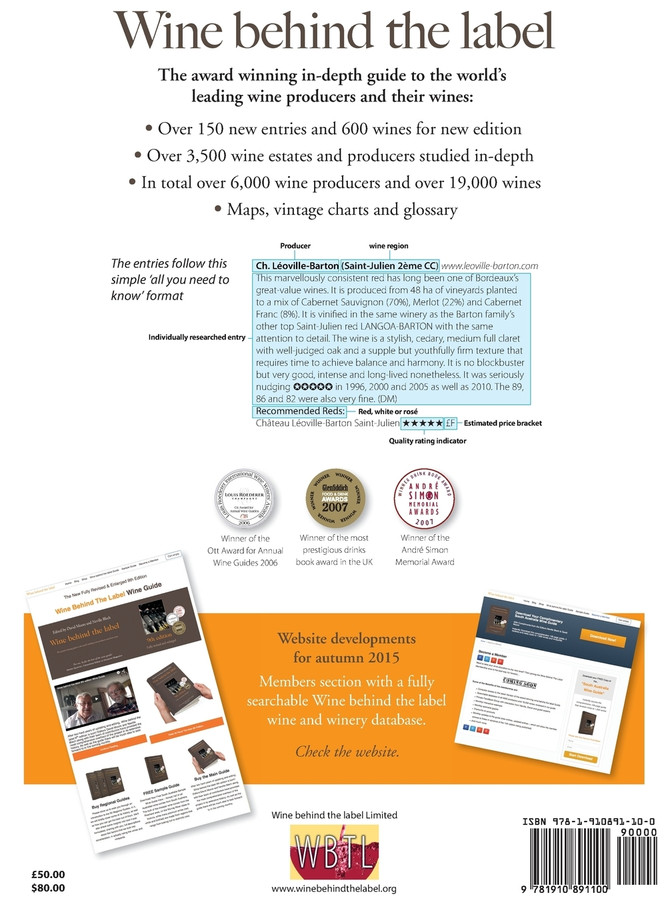 Wine behind the label 9th edition