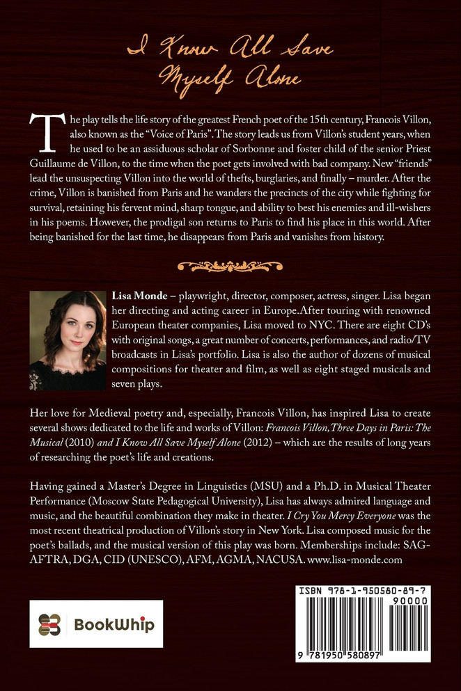 I Know All Save Myself Alone