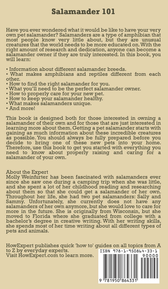 Salamander 101