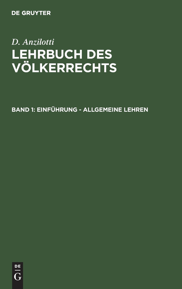 Einführung - Allgemeine Lehren