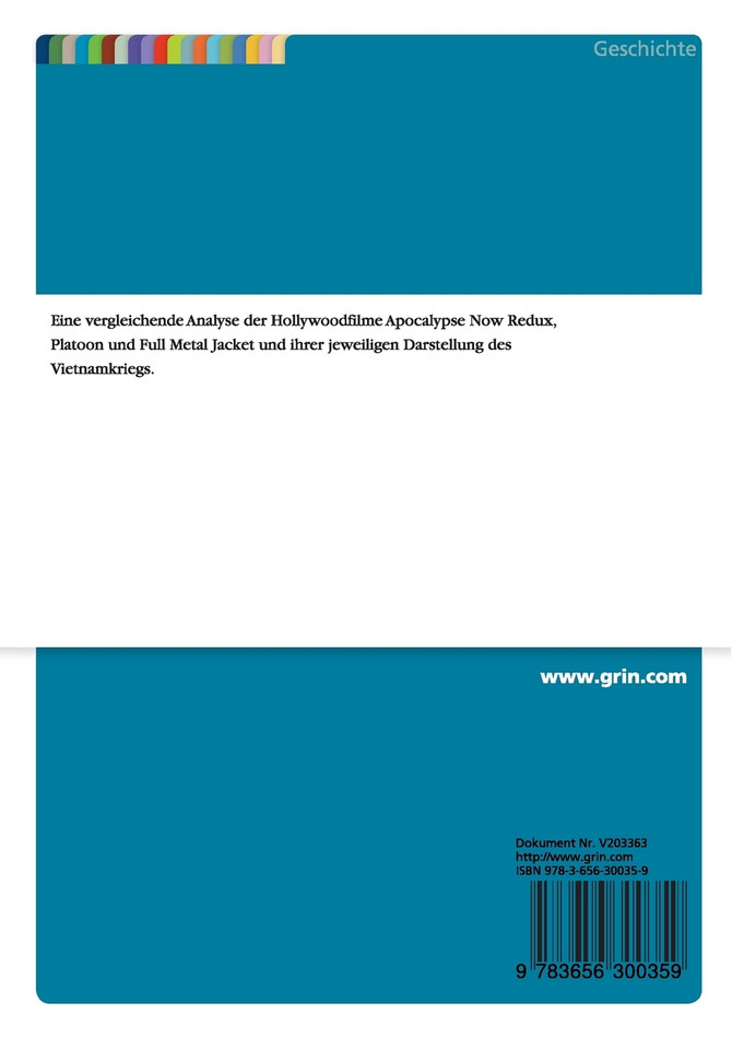 Der Vietnamkrieg in Hollywoodfilmen