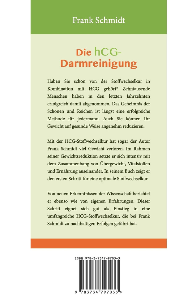 Die hcg Darmreinigung