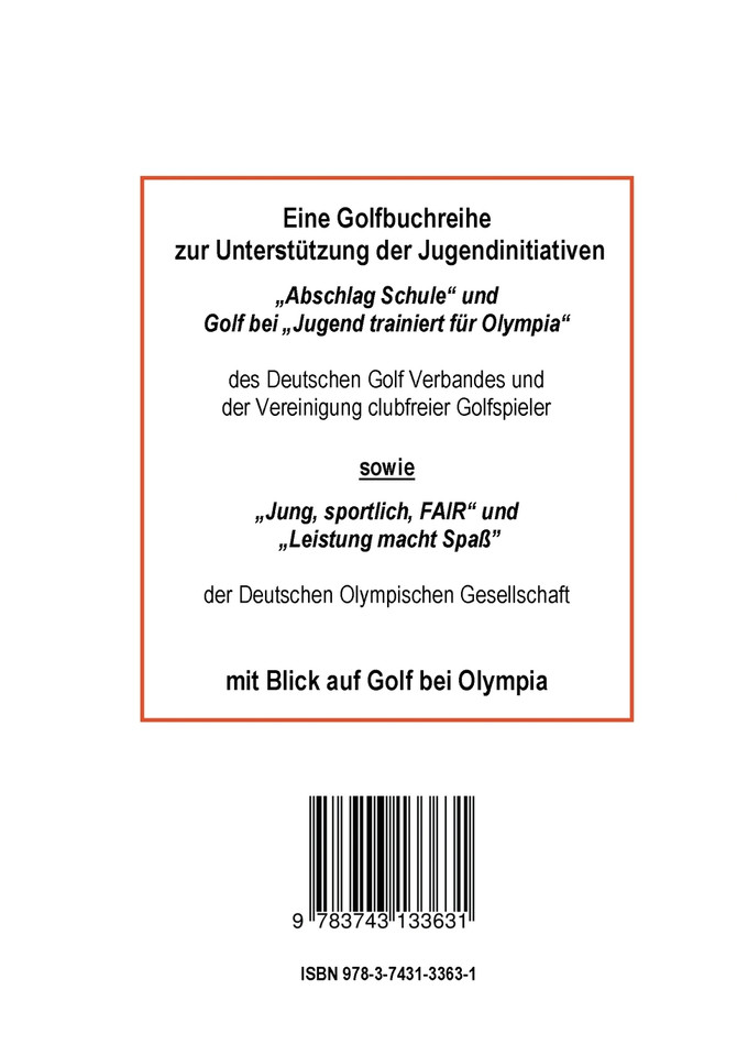 Golf - Olympisches Workbook