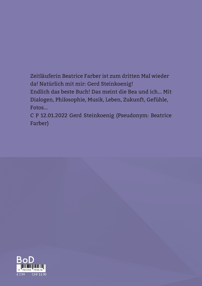 Eine Zeitläuferin entdeckt Gerd Steinkoenig