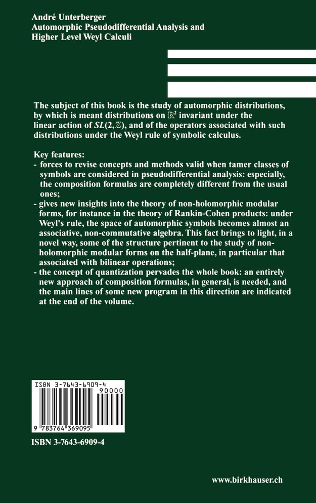 Automorphic Pseudodifferential Analysis and Higher Level Weyl Calculi