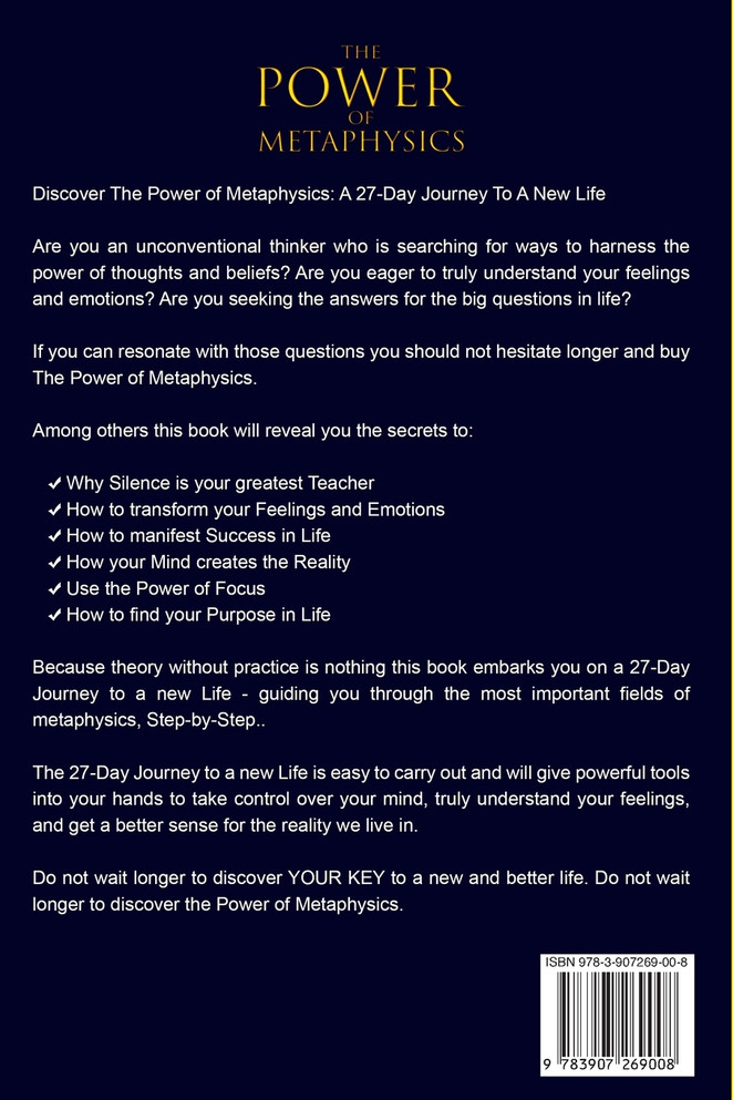 The Power Of Metaphysics