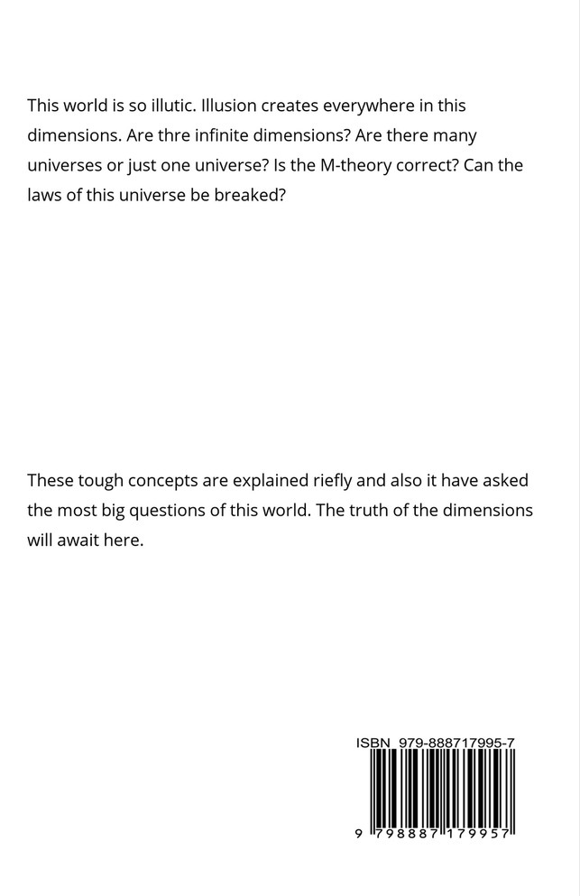 The Infinite Dimensions