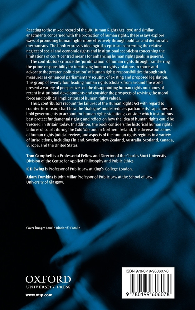 The Legal Protection of Human Rights