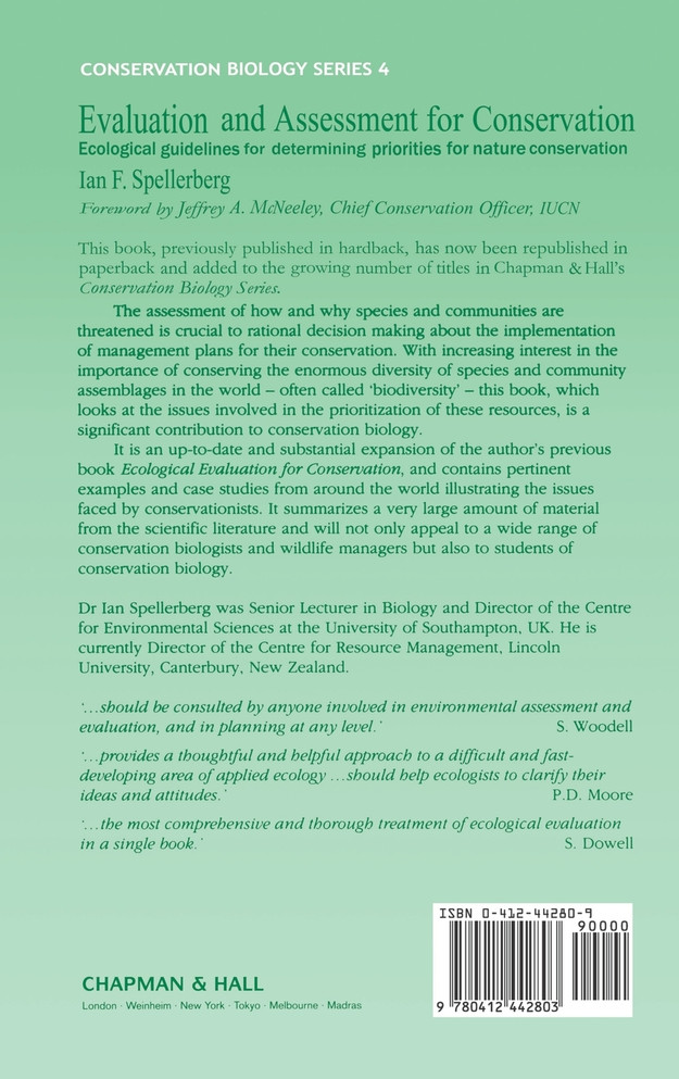 Evaluation and Assessment for Conservation