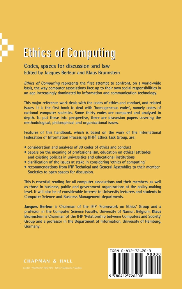 Ethics of Computing
