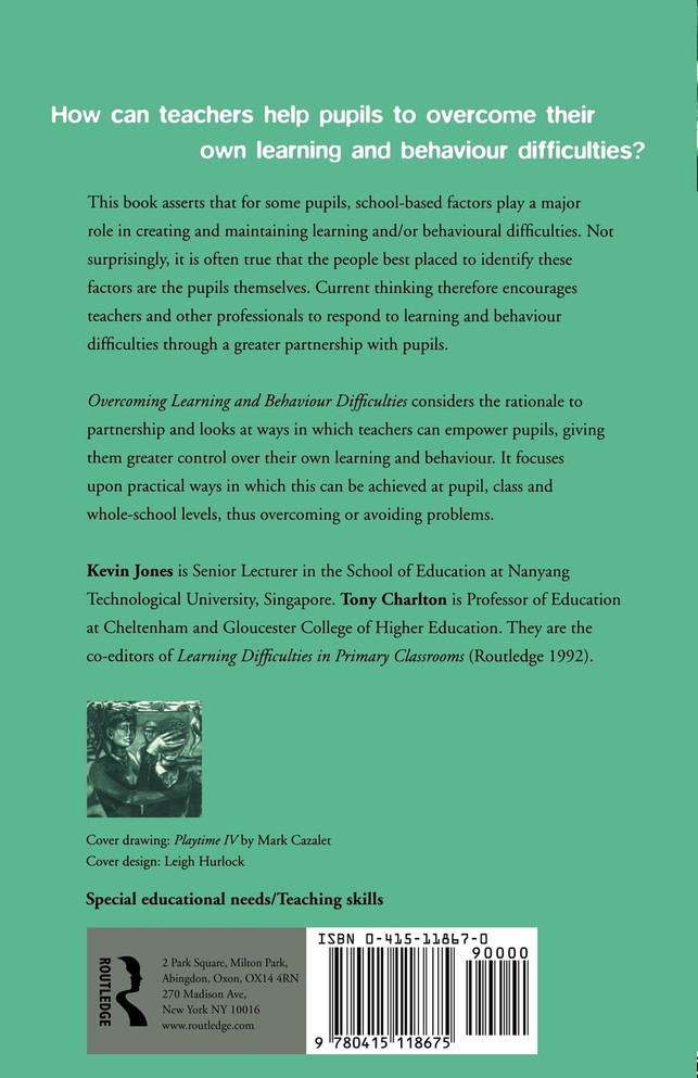 Overcoming Learning and Behaviour Difficulties