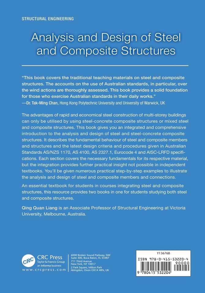 Analysis and Design of Steel and Composite Structures
