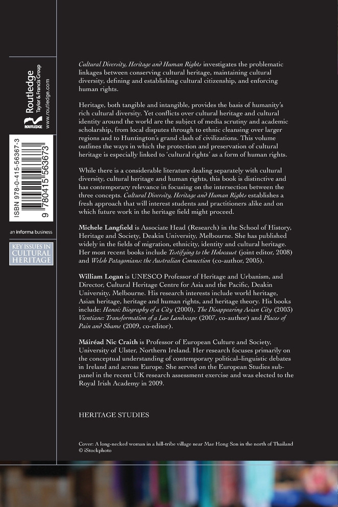 Cultural Diversity, Heritage and Human Rights