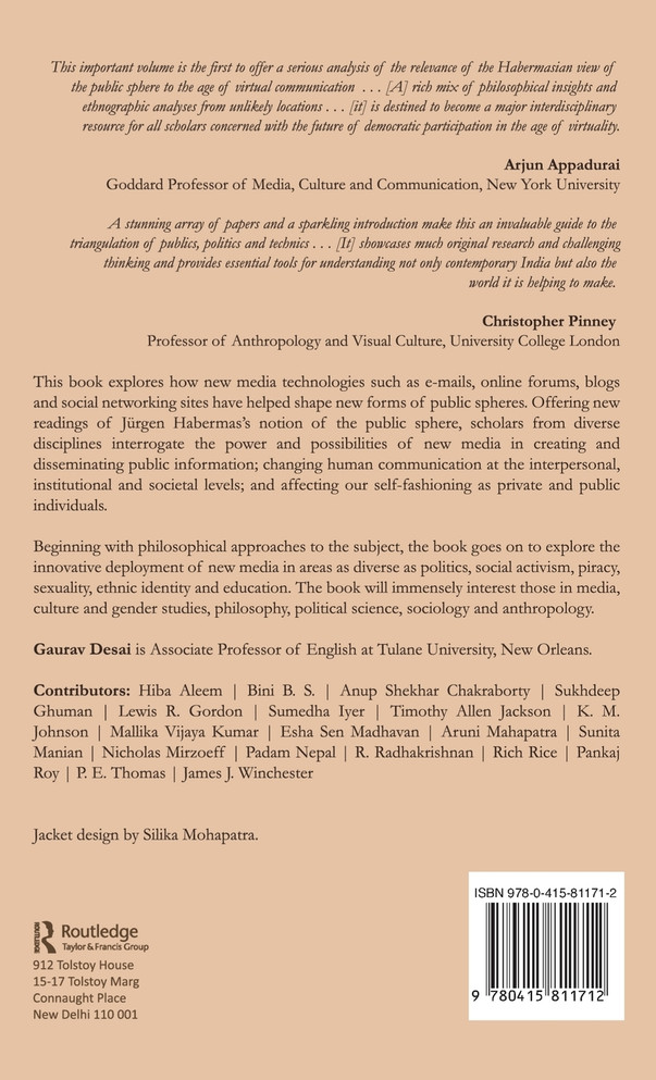 The Virtual Transformation of the Public Sphere