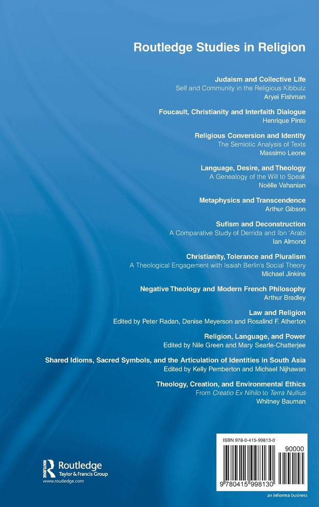 Theology, Creation, and Environmental Ethics