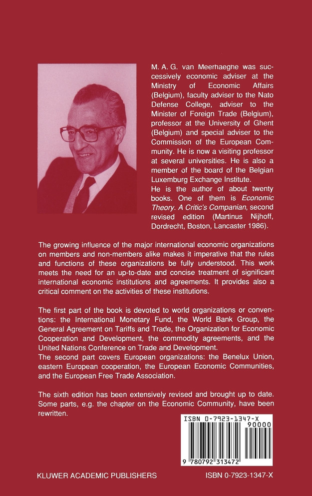 International Economic Institutions