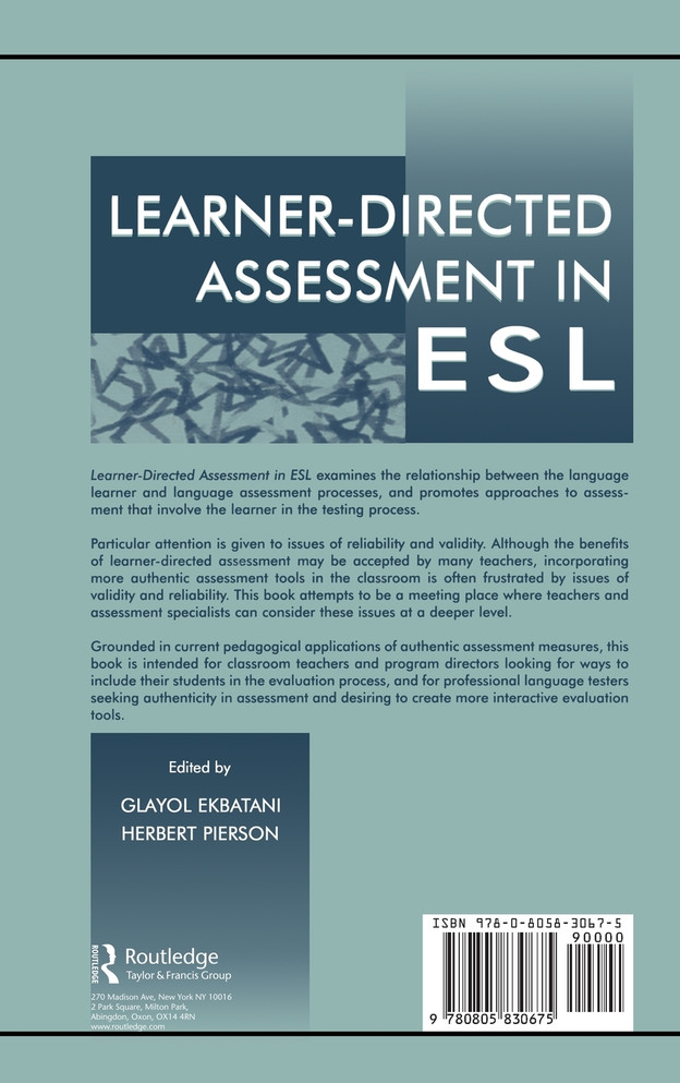 Learner-directed Assessment in Esl