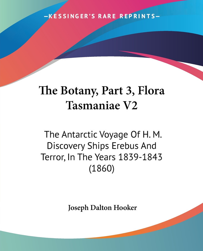 The Botany, Part 3, Flora Tasmaniae V2