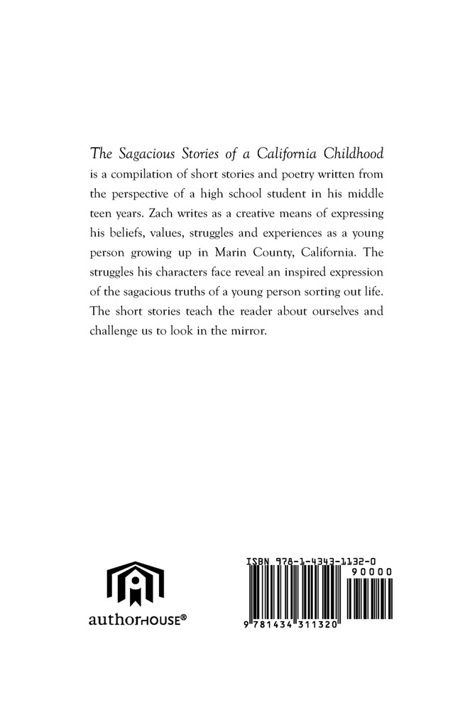 Sagacious Stories of a California Childhood