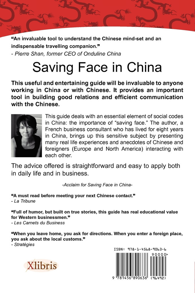 SAVING FACE IN CHINA