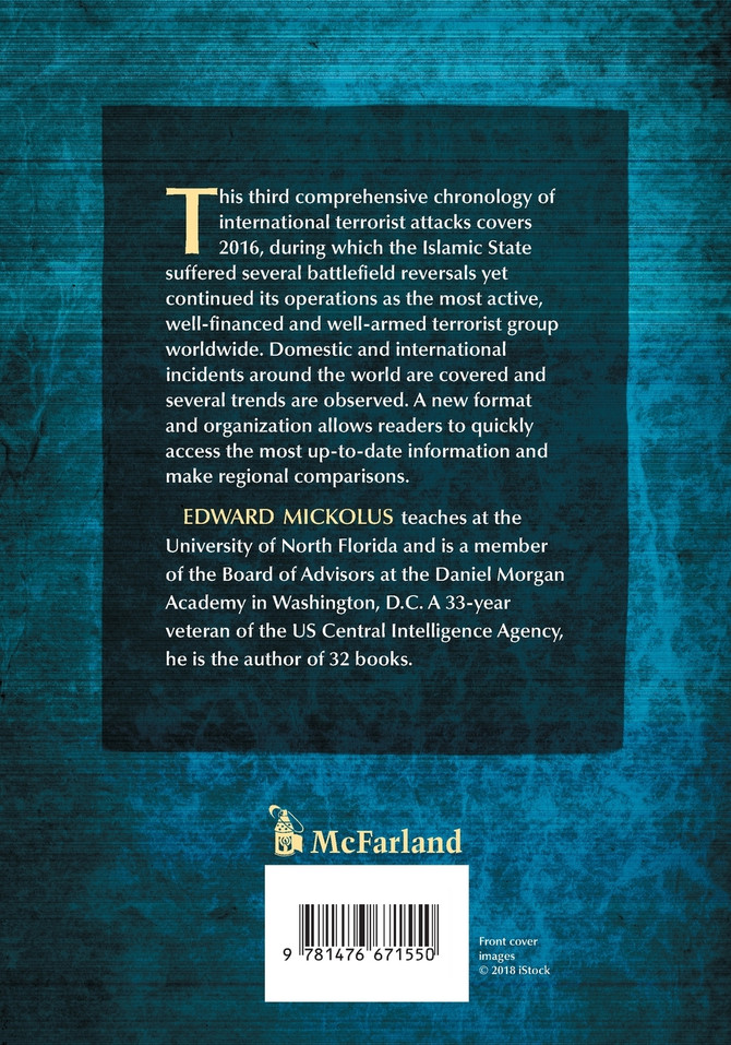 Terrorism Worldwide, 2016