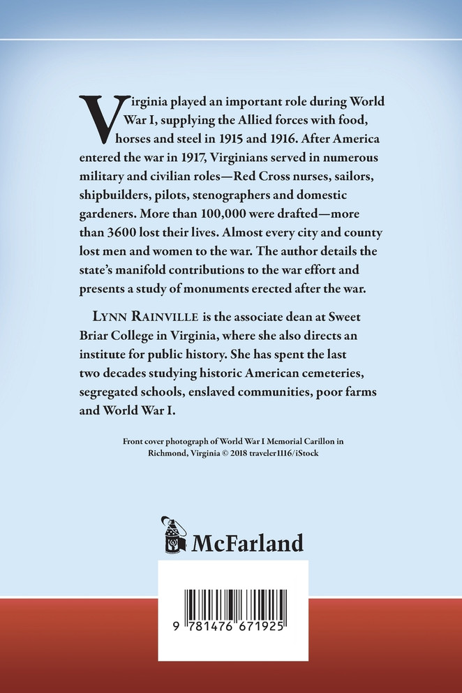 Virginia and the Great War