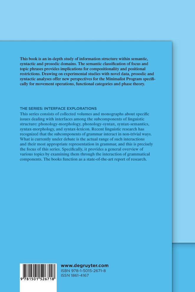 Information Structure Within Interfaces