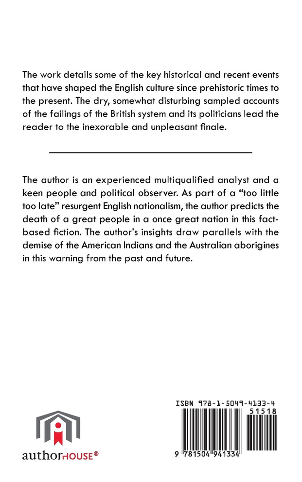 The Ethnic Cleansing of the English