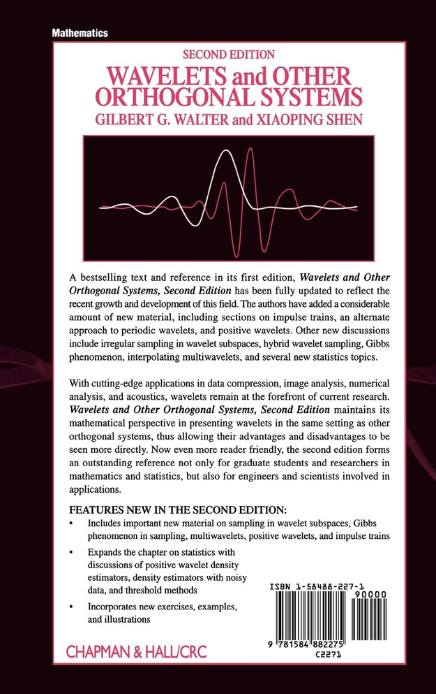Wavelets and Other Orthogonal Systems, Second Edition