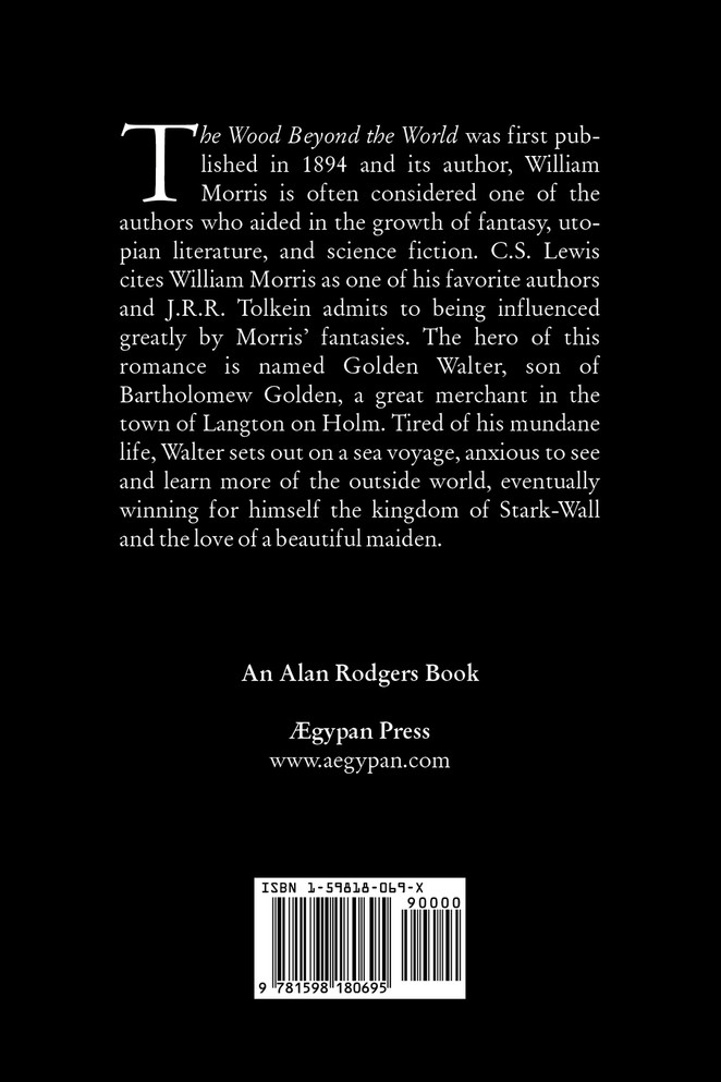 The Wood Beyond the World by William Morris, Fiction, Classics, Fantasy, Fairy Tales, Folk Tales, Legends & Mythology