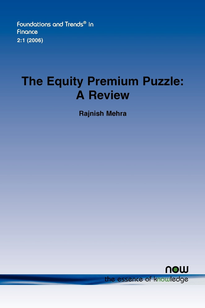 The Equity Premium Puzzle