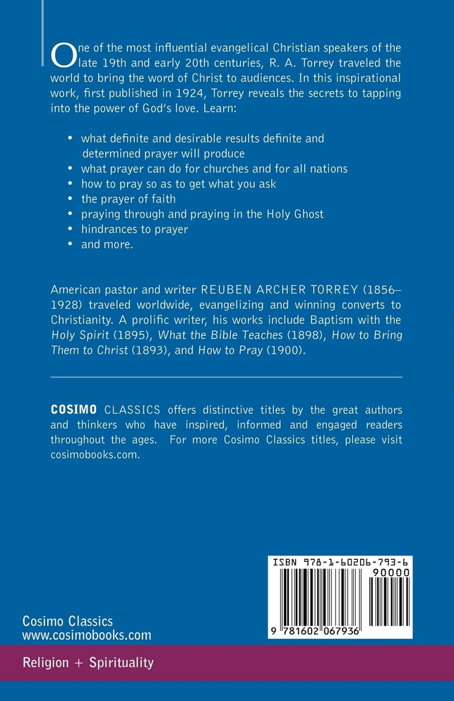 The Power of Prayer and the Prayer of Power