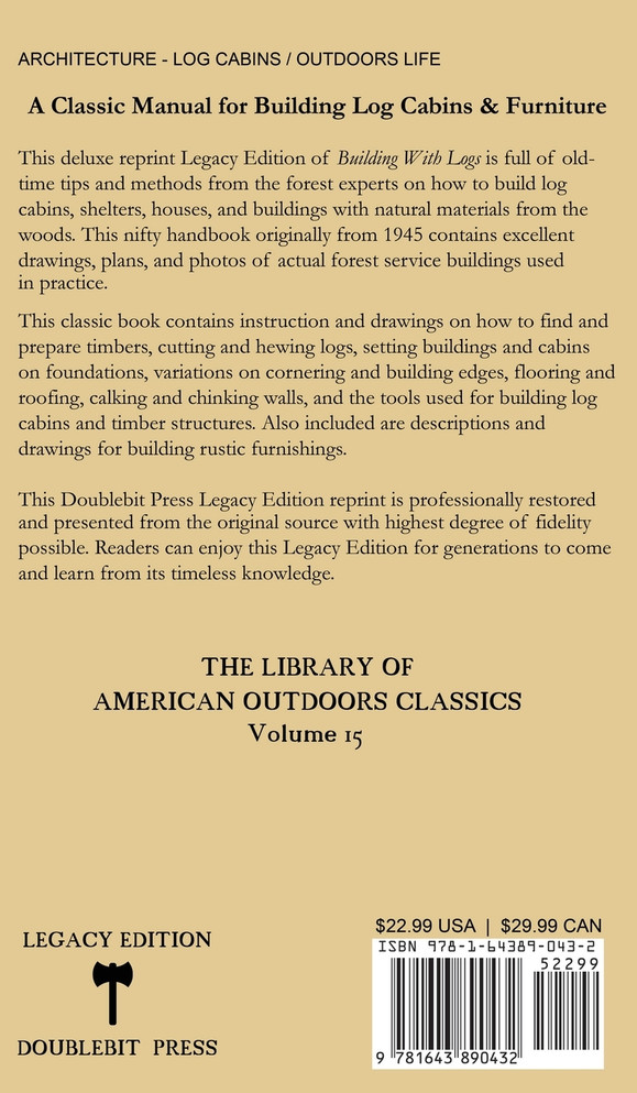 Building With Logs (Legacy Edition)