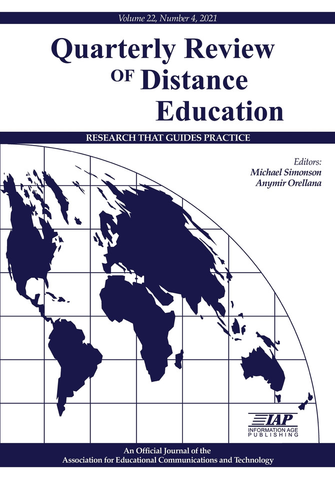 Quarterly Review of Distance Education Volume 22 Number 4 2021