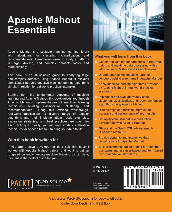 Apache Mahout Essentials