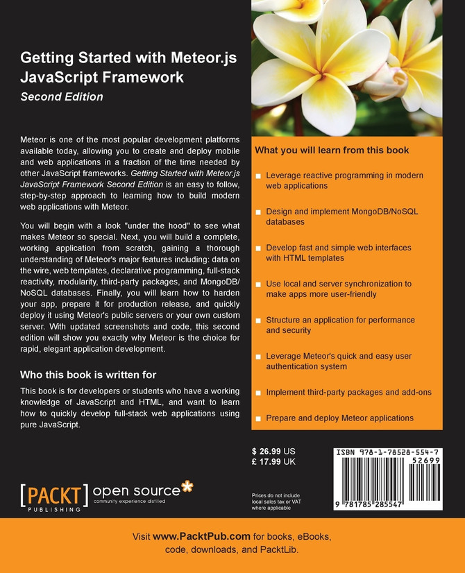 Getting Started with Meteor.js JavaScript Framework Second Edition