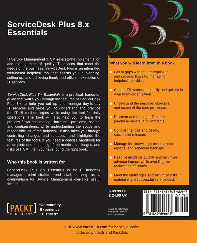 Servicedesk Plus 8.X Essentials