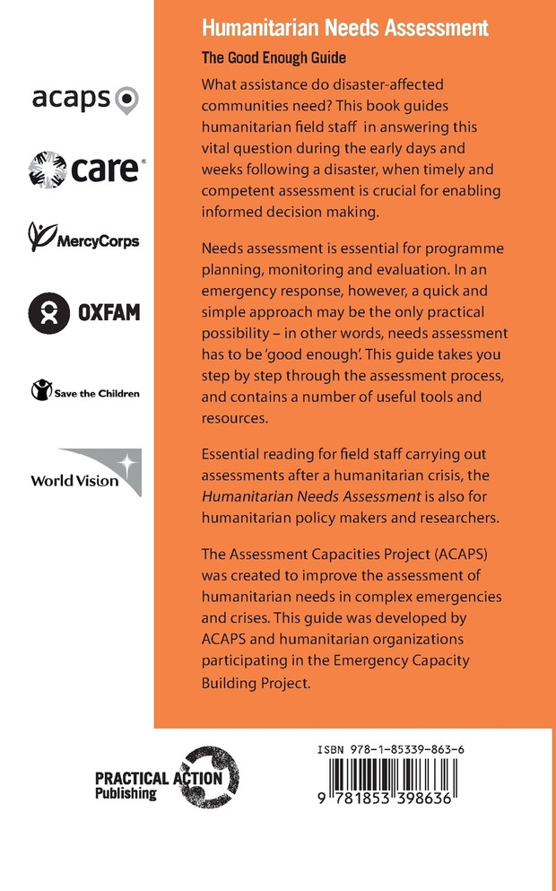 Humanitarian Needs Assessment