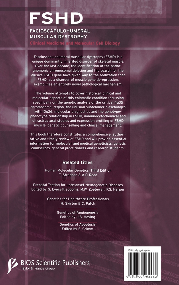 Facioscapulohumeral Muscular Dystrophy (FSHD)