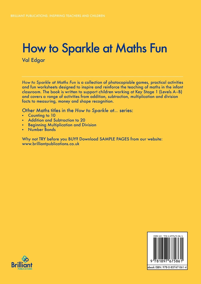 How to Sparkle at Maths Fun