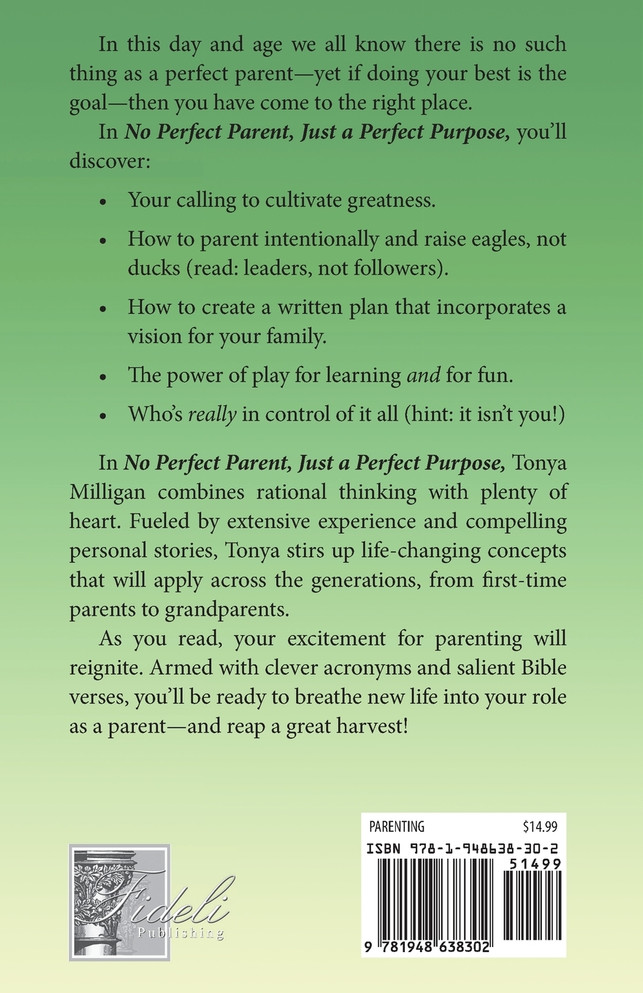 No Perfect Parent,  Just a Perfect Purpose