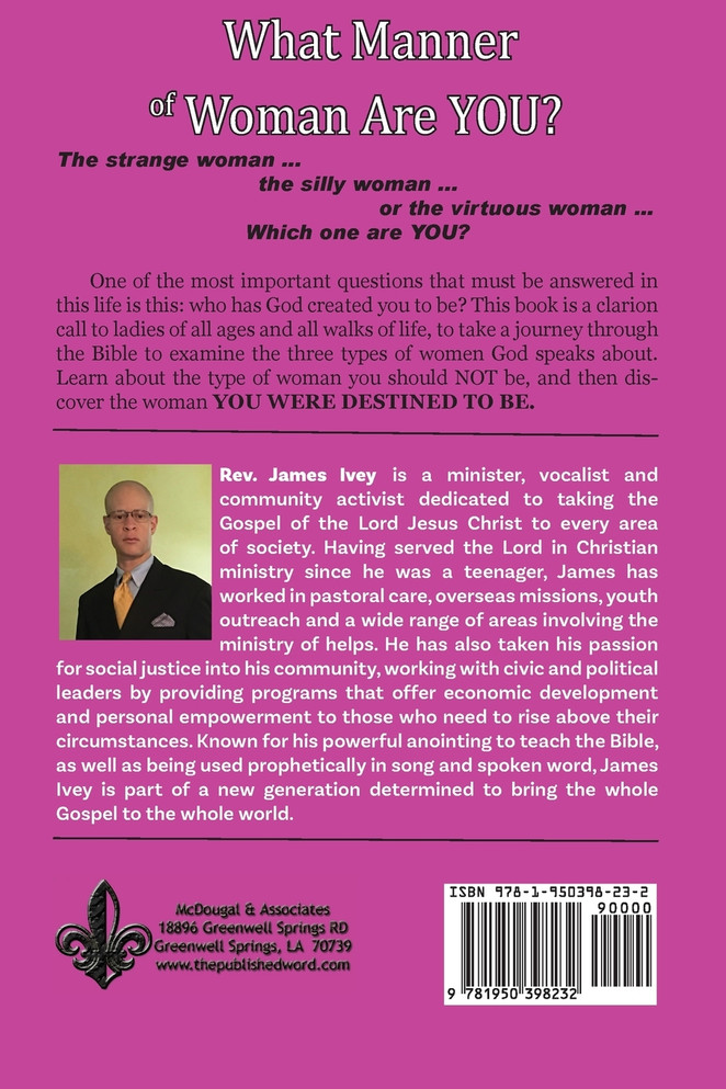 What Manner of Woman Are You?