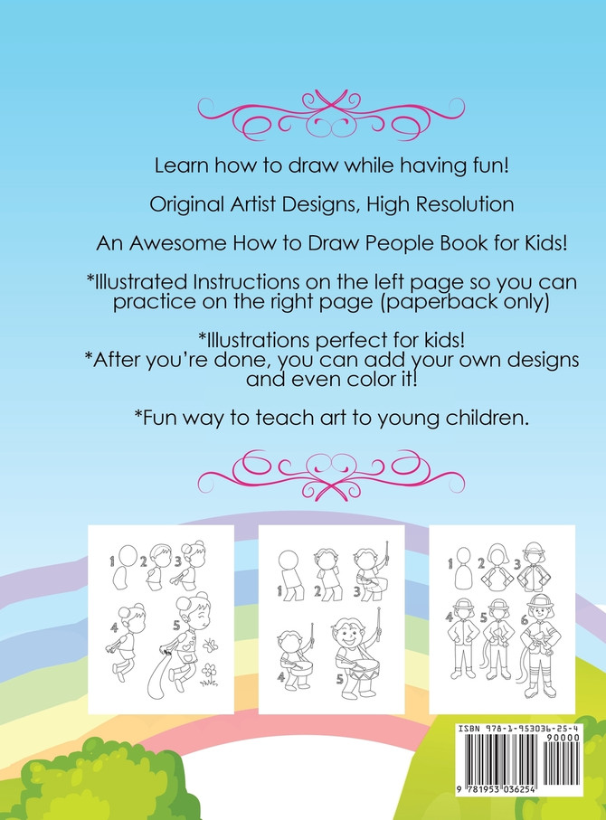 How To Draw People Book For Kids