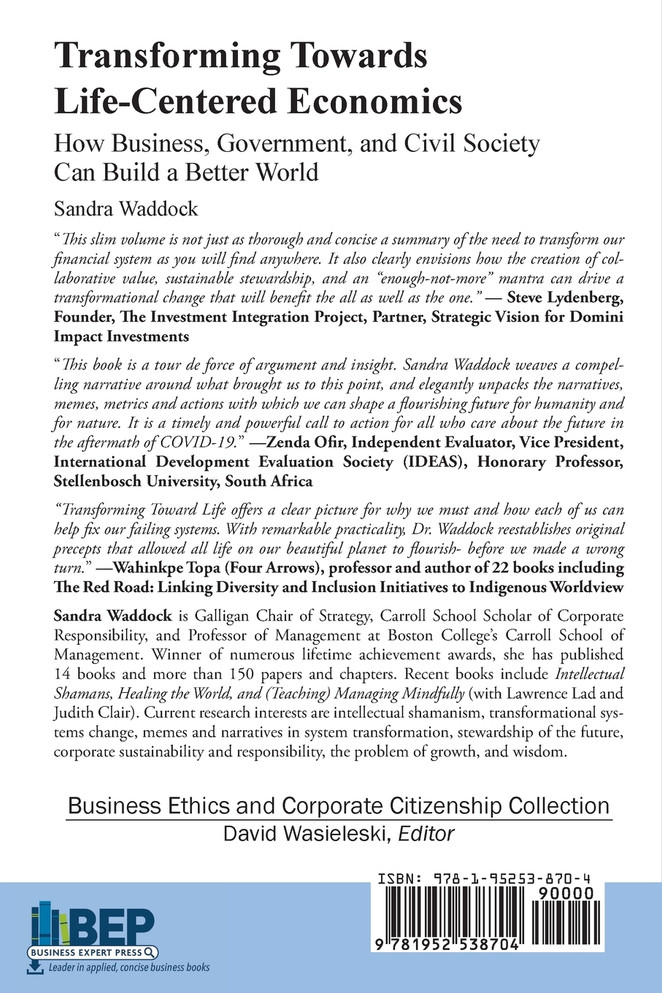 Transforming Towards Life-Centered Economies