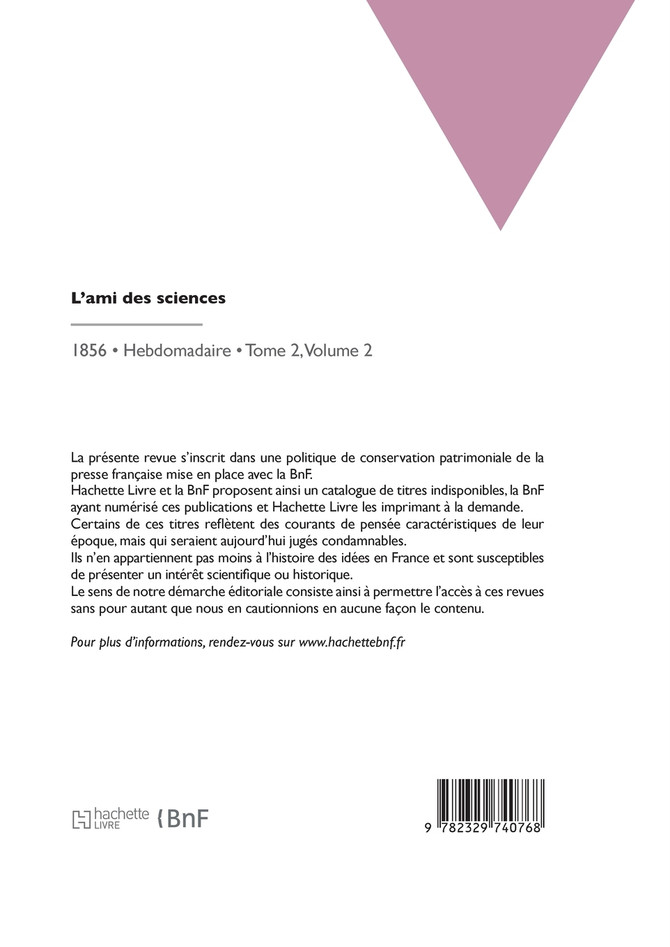 L'ami des sciences