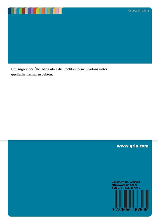 Solons Rechtsreformen