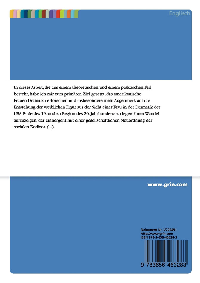 Das amerikanische Drama im 20. Jahrhundert