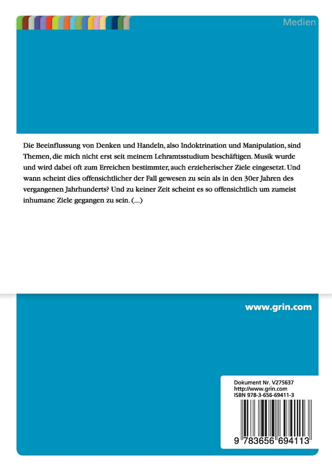 Die Entstehung der „Schuloper" zu Beginn des 20. Jahrhunderts im Kontext der gesellschaftspolitischen Entwicklung in Deutschland